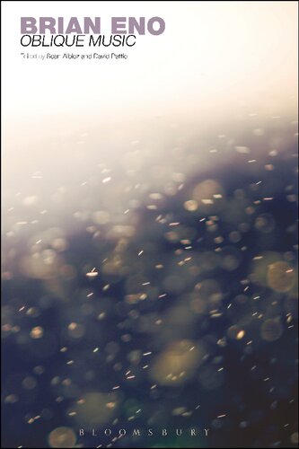 Brian Eno Oblique Music Arden Critical Companions Sean Albiez