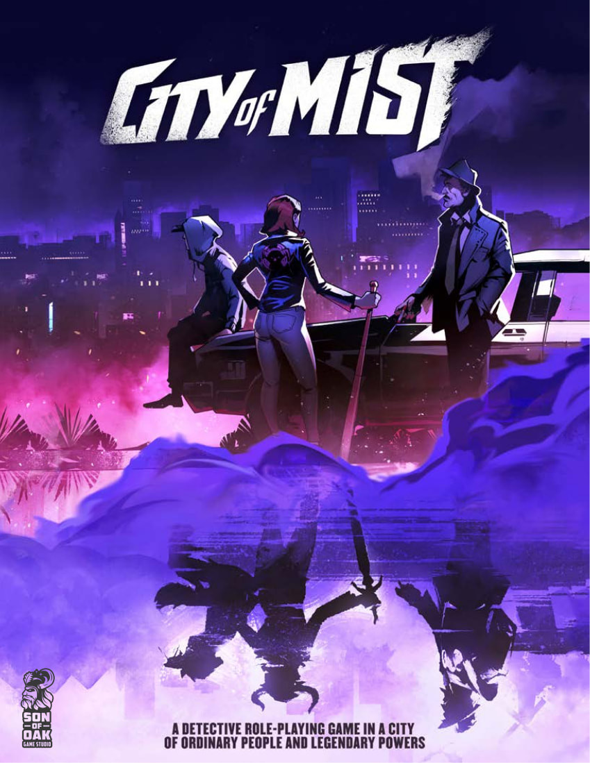 City Of Mist Core Rulebook Amit Moshe