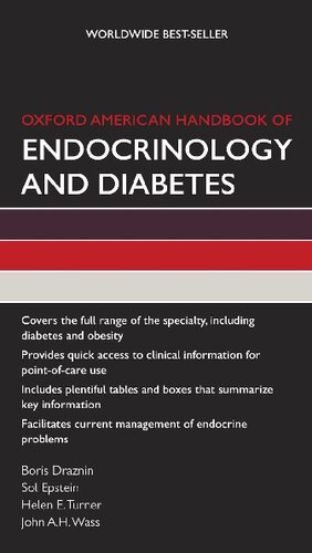 Oxford American Handbook Of Endocrinology And Diabetes Boris Draznin