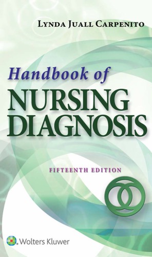 Handbook Of Nursing Diagnosis 15th Edition Lynda Juall Carpenito