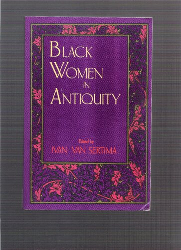 Black Women In Antiquity Ivan Van Sertima Ed