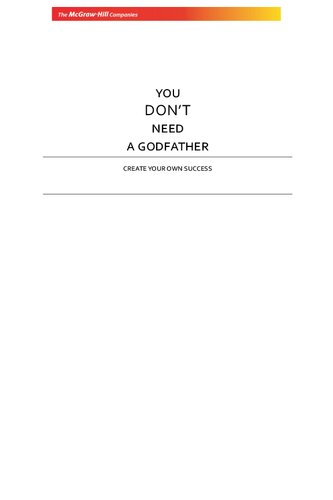 You Dont Need A Godfather Create Your Own Success Elango R