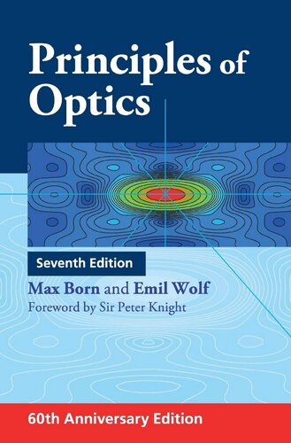 Principles Of Optics 7th Edition 60th Anniversary Edition Max Born