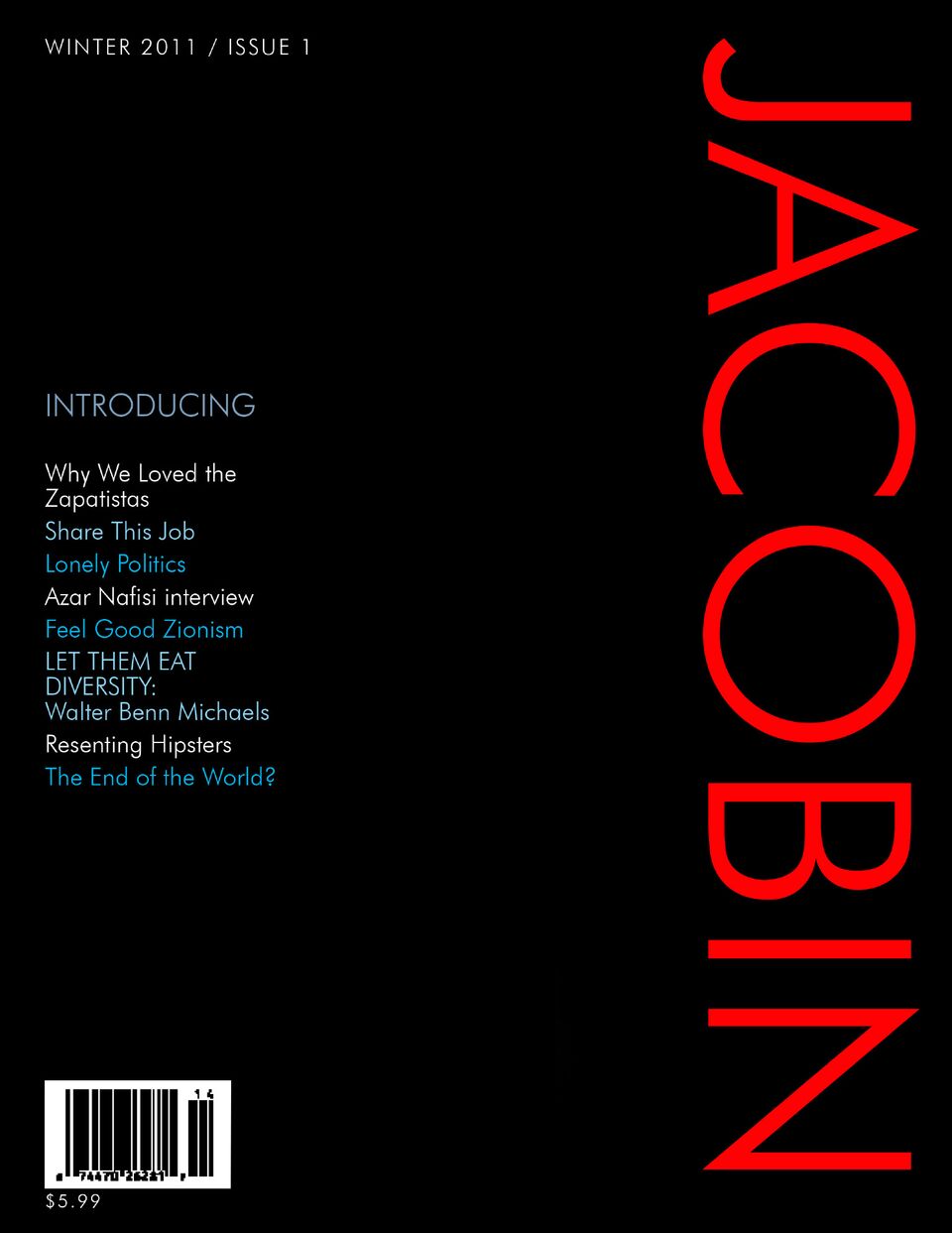 Jacobin Magazine Issue 1 Jacobin