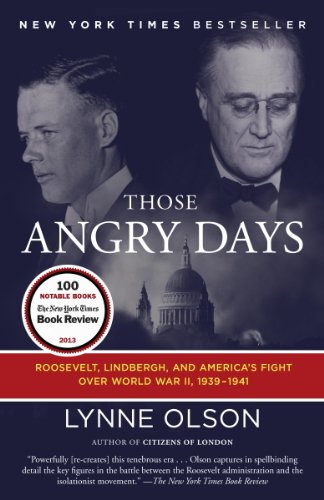 Those Angry Days Lynne Olson Olson Lynne