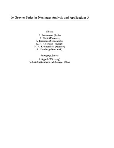 Sobolev Spaces Of Fractional Order Nemytskij Operators And Nonlinear Partial Differential Equations Thomas Runst