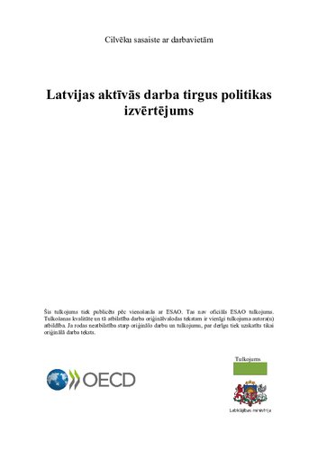 Sickness Disability And Work Breaking The Barriers A Synthesis Of Findings Across Oecd Countries A Synthesis Of Findings Across Oecd Countries Oecd