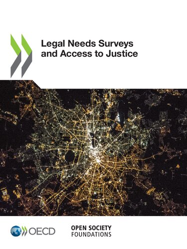 Legal Needs Surveys And Access To Justice Organisation For Economic Cooperation And Development Oecd Open Society Foundations