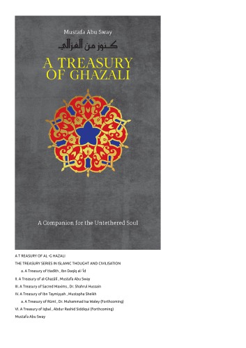 A Treasury Of Ghazali Imam Alghazali