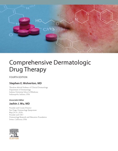 Comprehensive Dermatologic Drug Therapy 4th Edition Stephen Wolverton