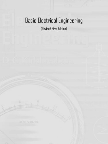 Basic Electrical Engineering Kulshreshtha Dc