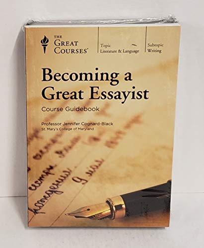 Becoming A Great Essayist Dr Jennifer Cognardblack