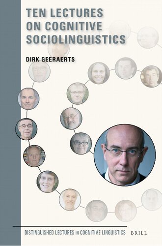 Ten Lectures On Cognitive Sociolinguistics Dirk Geeraerts