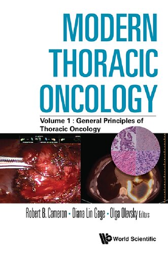 Modern Thoracic Oncology Robert Brian Cameron Diana Gage Olga Olevsky