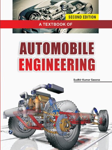 A Textbook Of Automobile Engineering 2nd Edition S K Saxena
