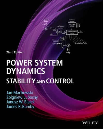 Power System Dynamics Stability And Control 3rd Edition Jan Machowski