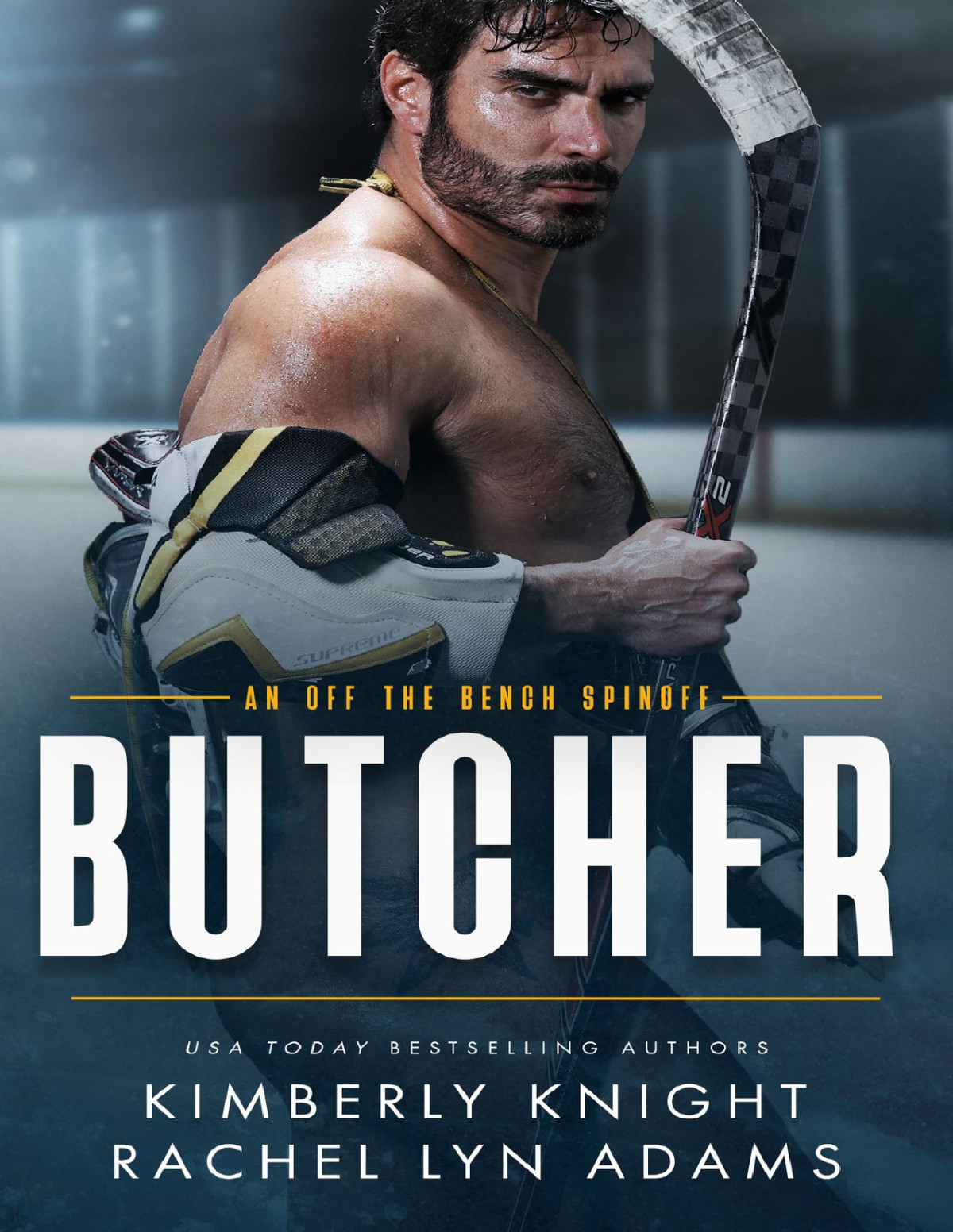Butcher A Mmf Hockey Romance Kimberly Knight Rachel Lyn Adams