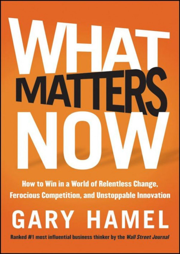What Matters Now How To Win In A World Of Relentless Change Ferocious Competition And Unstoppable Innovation Gary Hamel