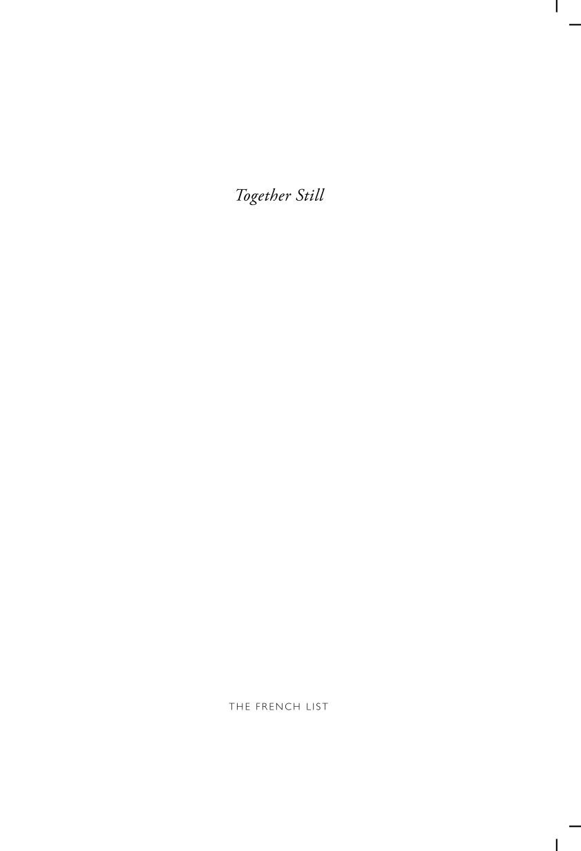 Together Still Yves Bonnefoy Hoyt Rogers