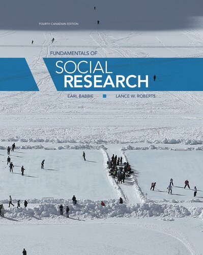 Fundamentals Of Social Research Fourth Canadian Earl Babbie And Lance W Roberts