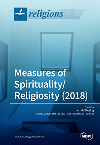 Measures Of Spiritualityreligiosity 2018 Arndt Bssing