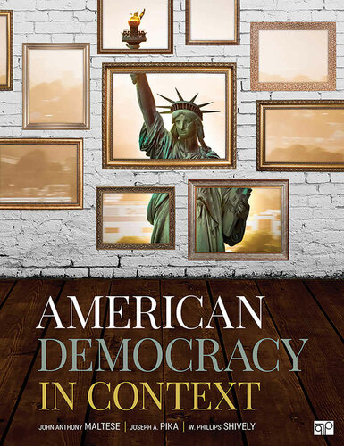American Democracy In Context First Edition Maltese John Anthony Pika