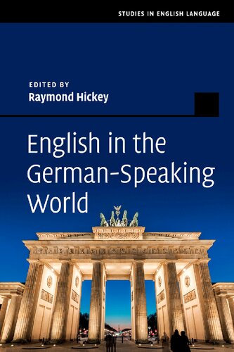 English In The Germanspeaking World Raymond Hickey