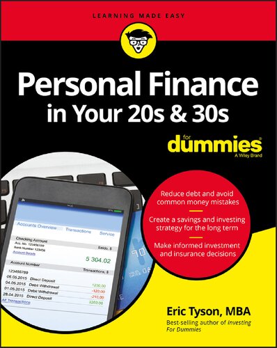 Personal Finance In Your 20s 30s Eric Kevin Tyson