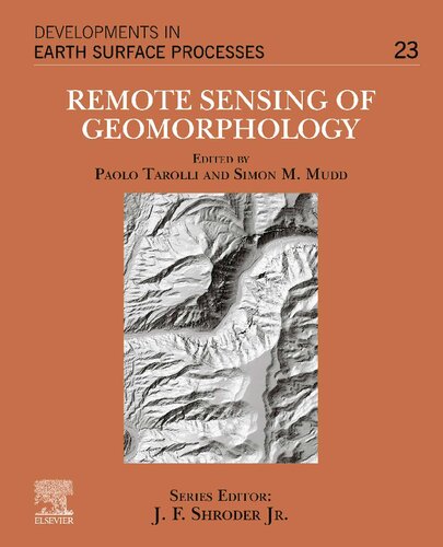 Remote Sensing Of Geomorphology Volume 23 1st Edition Aa Vv