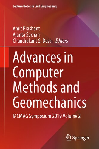 Advances In Computer Methods And Geomechanics Iacmag Symposium 2019 Iacmag Symposium 2019 Volume 2 1 Ed 2020 Amit Prashant Editor