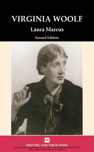Virginia Woolf Writers And Their Work 2nd Edition Laura Marcus
