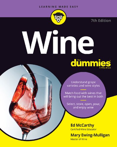 Wine For Dummies 7th Ed Mccarthy Mary Ewingmulligan