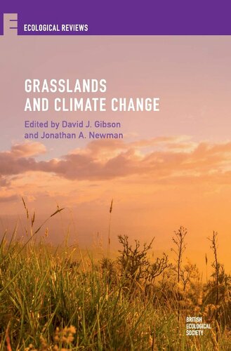 Grasslands And Climate Change David J Gibson Jonathan A Newman