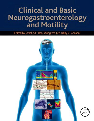 Clinical And Basic Neurogastroenterology And Motility 1st Edition Phd Rao