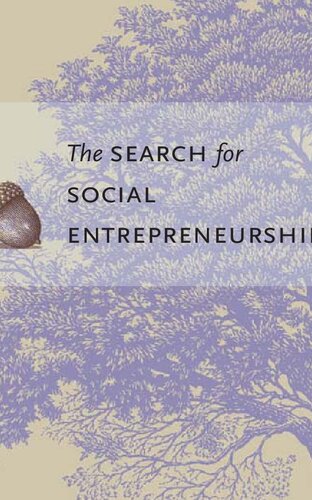 The Search For Social Entrepreneurship Paul Charles Light