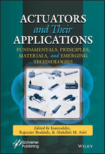 Actuators Fundamentals Principles Materials And Applications Inamuddin