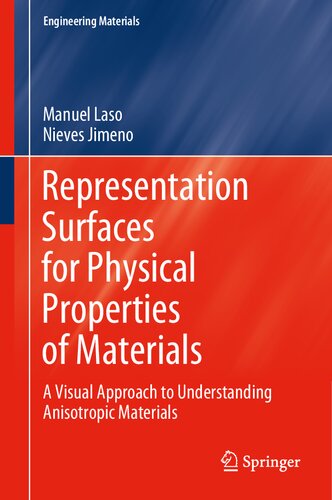 Representation Surfaces For Physical Properties Of Materials A Visual Approach To Understanding Anisotropic Materials 1st Edition Manuel Laso