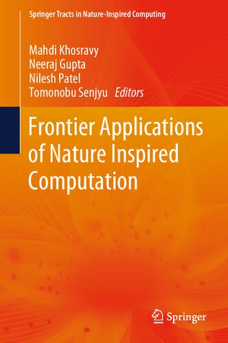 Frontier Applications Of Nature Inspired Computation Mahdi Khosravy