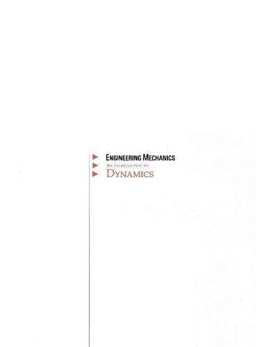 Engineering Mechanics An Introduction To Dynamics 4th Edition David J Mcgill Wilton W King