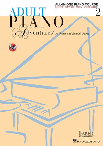 Adult Piano Adventures Allinone Piano Course Book 2 Book With Media Online Spi Nancy Faber