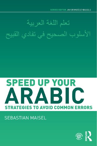 Speed Up Your Arabic Strategies To Avoid Common Errors Sebastian Maisel
