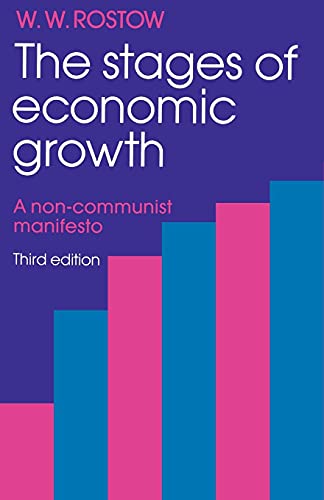 The Stages Of Economic Growth A Noncommunist Manifesto 3rd Edition Walt Whitman Rostow