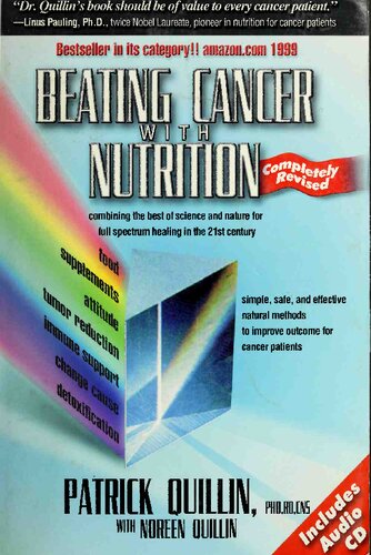 Beating Cancer With Nutrition 3rd Edition Patrick Quillin Phd