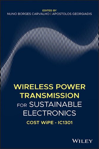 Wireless Power Transmission For Sustainable Electronics Cost Wipe Ic1301 Nuno Borges Carvalho Editor