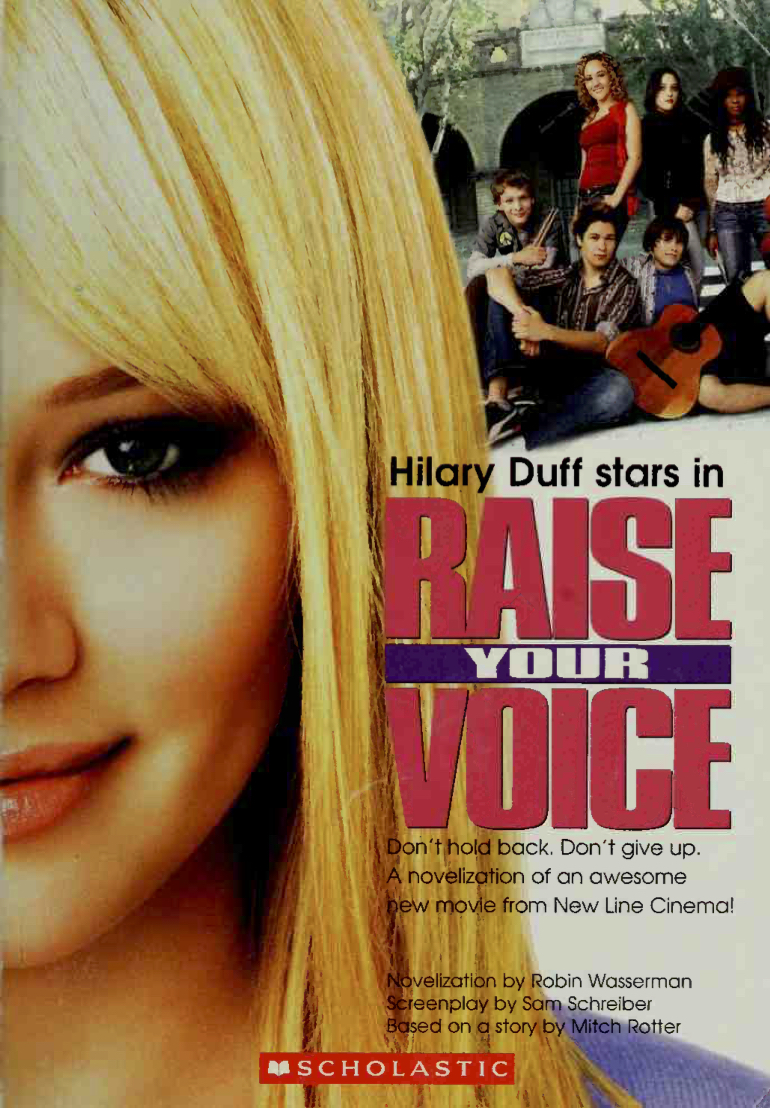 Raise Your Voice Robin Wasserman
