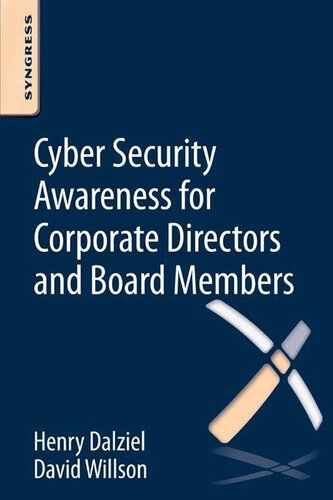 Cyber Security Awareness For Corporate Directors And Board Members David Willson