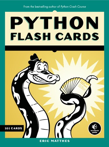 Python Flash Cards Syntax Concepts And Examples Flc Crds Eric Matthes