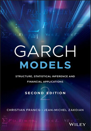 Garch Models Structure Statistical Inference And Financial Applications 2nd Edition Christian Francq