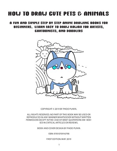 How To Draw Cute Pets Animals Phoo Punya