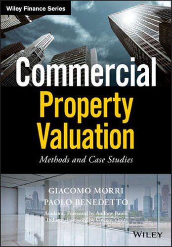 Commercial Property Valuation Methods And Case Studies Wiley Finance Giacomo Morri